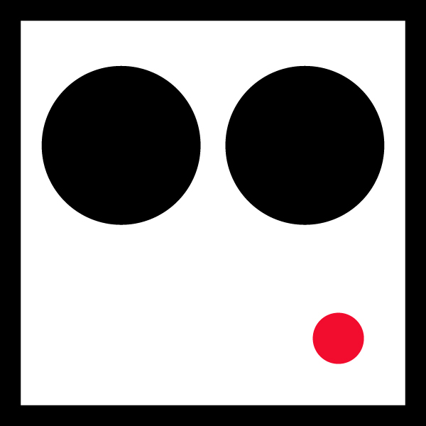 small logo_red dot_black frame_5_600px